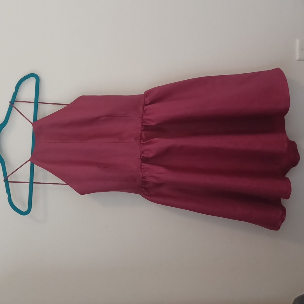 Open back cocktail dress